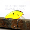 PH Custom Lures Mag Hunter in Chartreuse Black Back