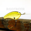 Old School Balsa Baits Wesley Strader Series W3 in Rootbeer