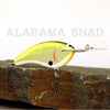 Old School Balsa Baits Wesley Strader Series W3 in Alabama Shad