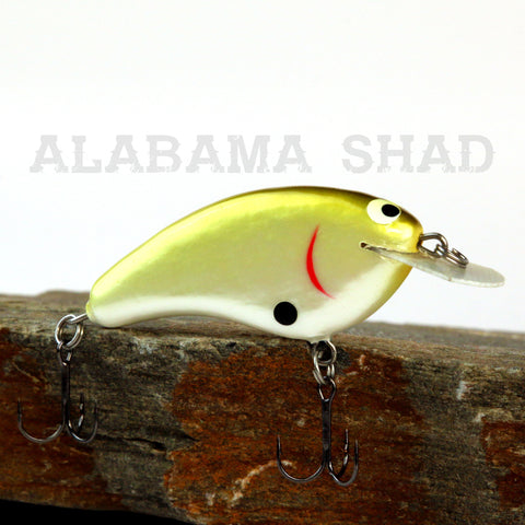 Old School Balsa Baits Wesley Strader Series W1 in Rootbeer