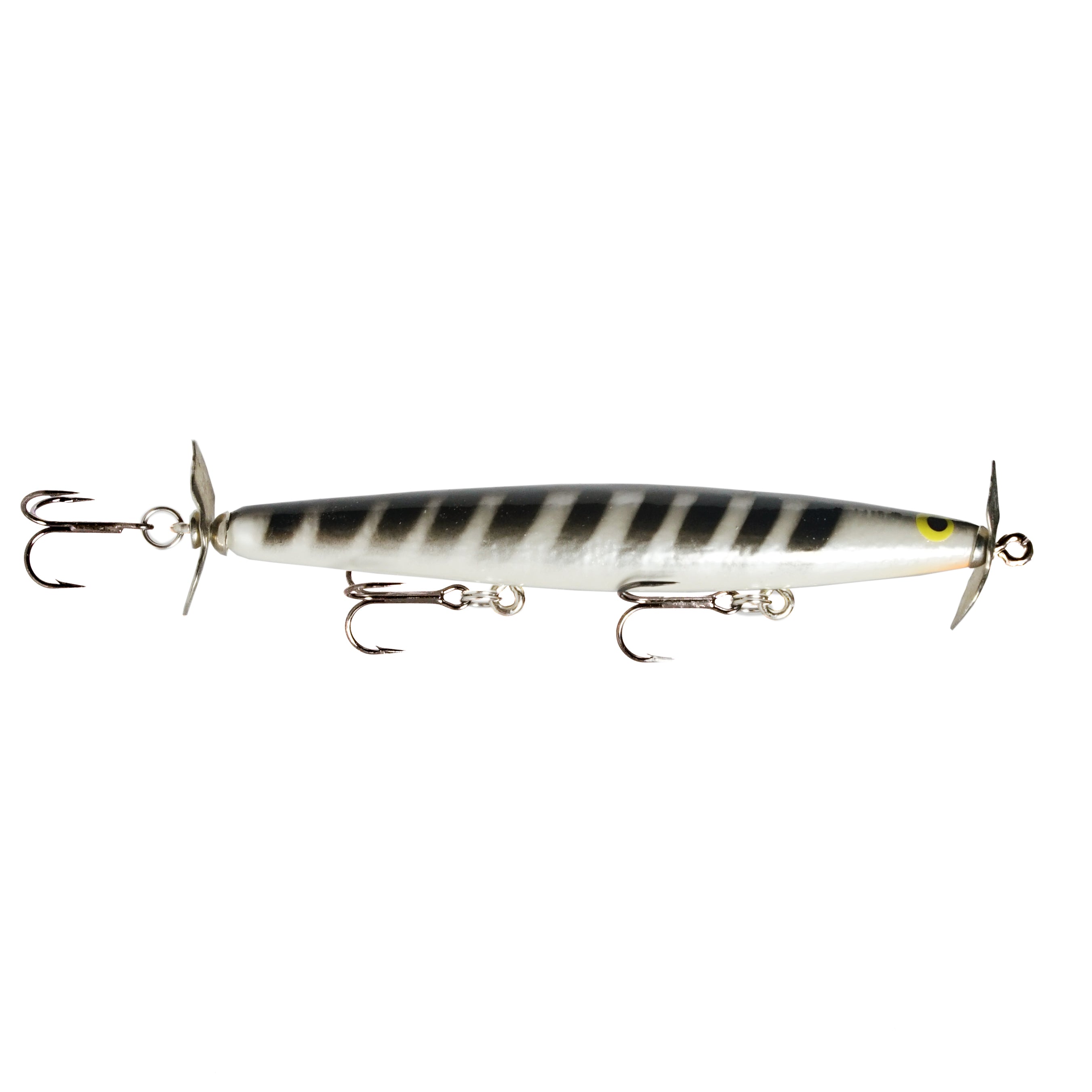 bait fish school lure Old School Balsa Baits Thin Spin Propbait – PhCustomlures