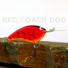 Old School Balsa Baits Wesley Strader Series W3 in Red Coach Dog
